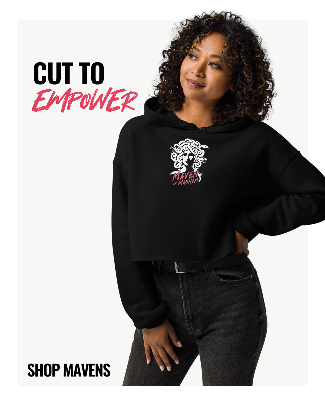 Maven Cropped Hoodie